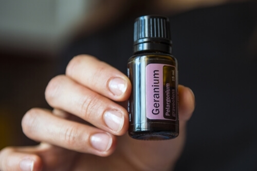 olejek geraniowy, relaksujący olejek eteryczny do aromatoterapii